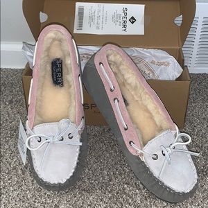 Sperry’s Top Sider Jr Trapper/Cinnamon Slippers